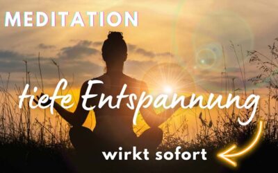Meditation zur Tiefenentspannung – innere Ruhe in nur wenigen Minuten